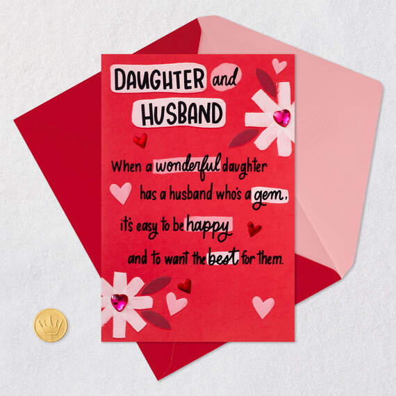 Two Perfect Valentines Valentine's Day Card for Daughter and Husband, , large image number 5