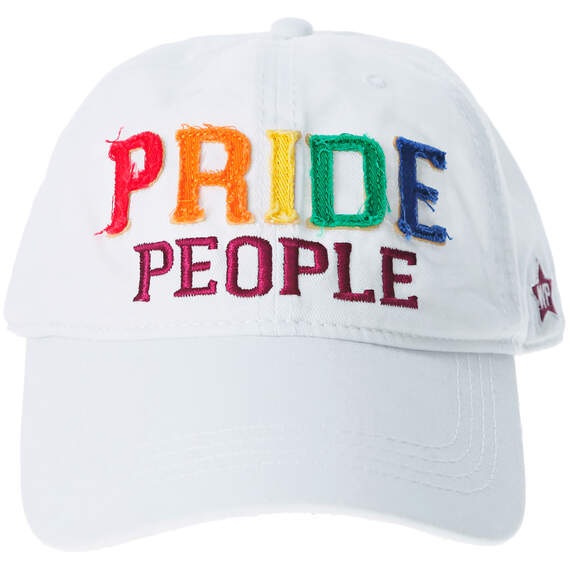 Pavilion Pride People White Baseball Hat, , large image number 1