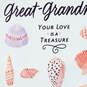 Your Love Is a Treasure Birthday Card for Great-Grandma, , large image number 5