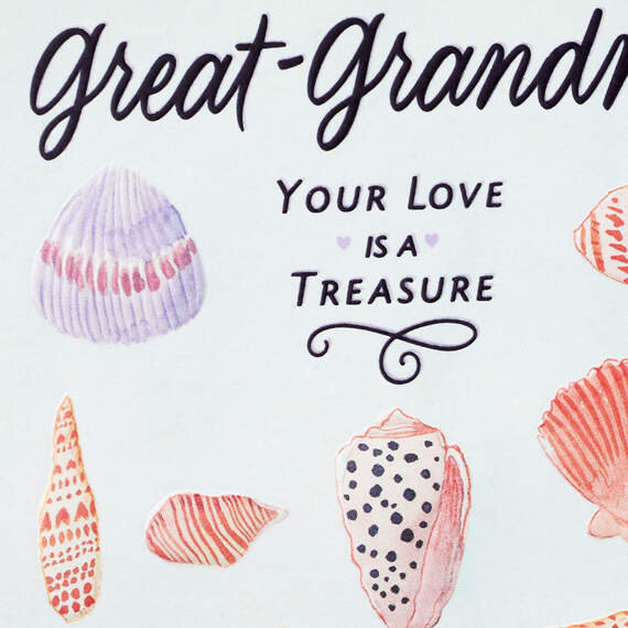 Your Love Is a Treasure Birthday Card for Great-Grandma, , large image number 5