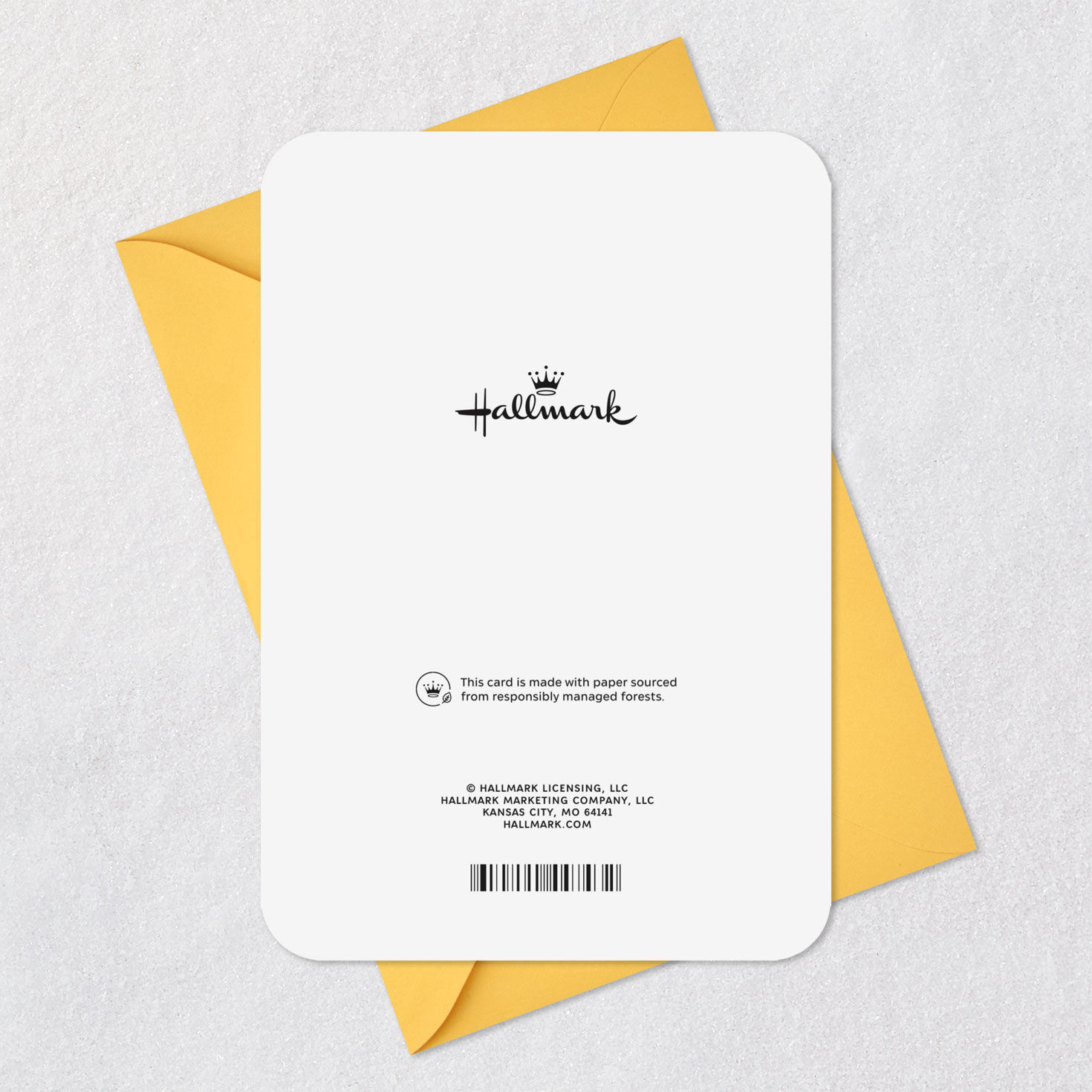 Promoted to Grandparents New Grandbaby Card Card Back with Envelope image number 7