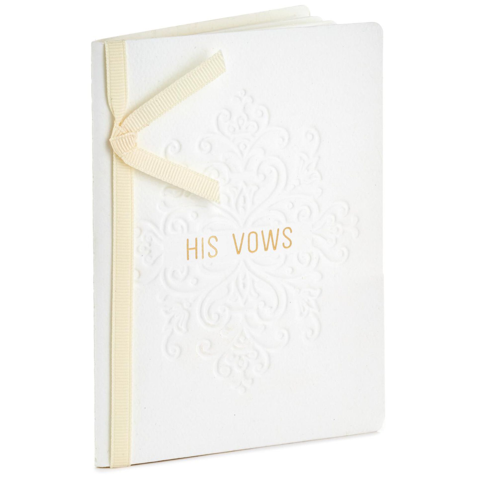 Groom S Personalizable Wedding Vow Book Relationship Books Hallmark