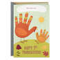 Customizable Baby's First Thanksgiving Card With Relative Stickers, , large image number 1