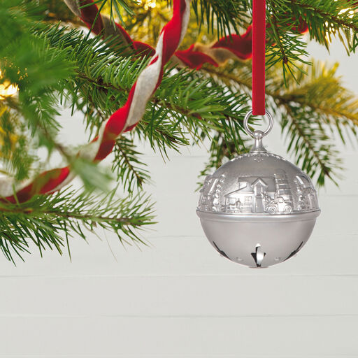 Ring in the Season Metal Bell Ornament, 
