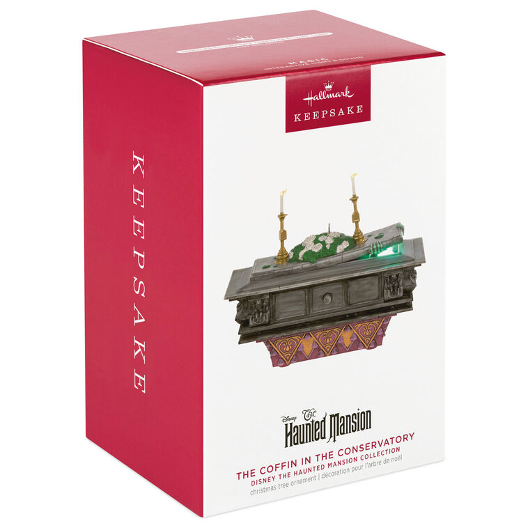 Haunted Mansion Coffin Keepsake Ornament package front image number 6