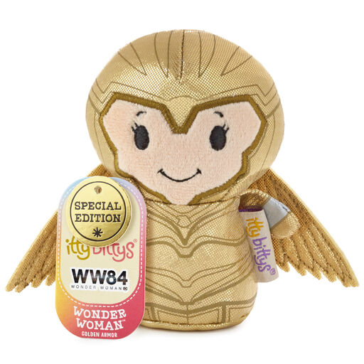 itty bittys® DC Comics™ Wonder Woman 1984™ Golden Armor Plush Special Edition, 
