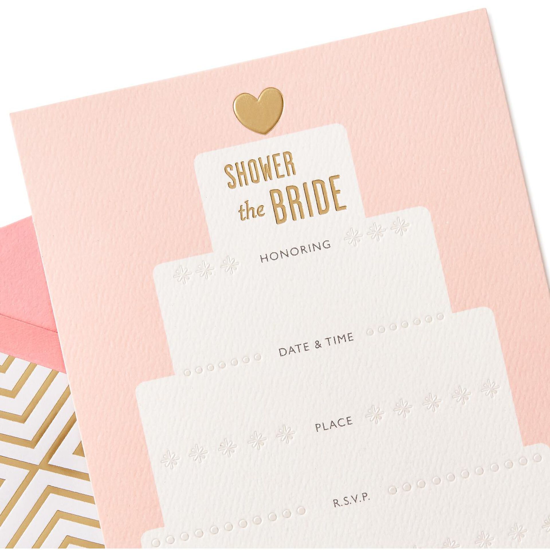 Wedding Cake Bridal Shower Invitation, Box of 12 Invitations Hallmark