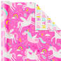 Colorful Kid Birthday 3-Pack Reversible Wrapping Paper, 120 sq. ft. total, , large image number 4