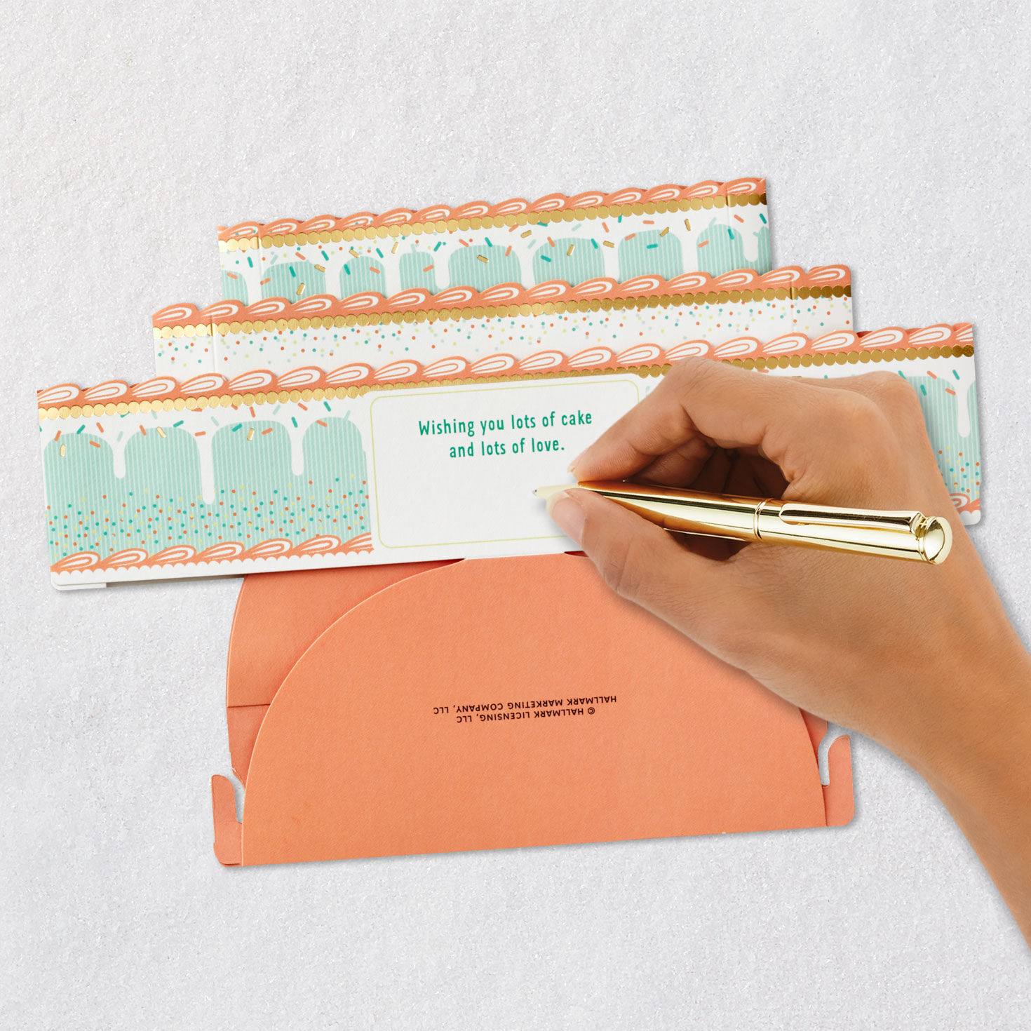 Lots of Love and Cake 3D Pop-Up Card, , large image number 7