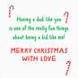 Love You, Dad Christmas Card From Kid, , large image number 2