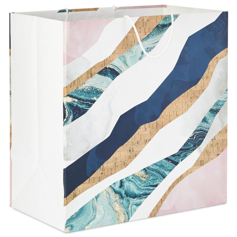 15" Textured Elegance Extra-Deep Gift Bag