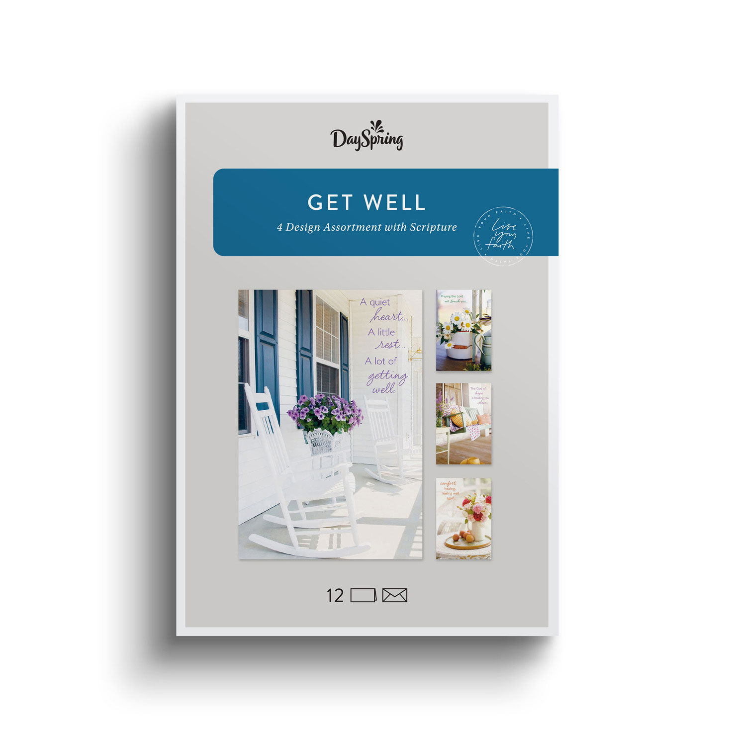 Sunny Days DaySpring Get Well Cards Assortment package front image number 2