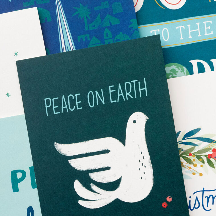 Peace and Joy Money-Holder Boxed Christmas Cards Assortment, Pack of 36, , large image number 6