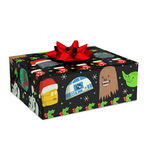 Star Wars™ Faces Christmas Wrapping Paper, 70 sq. ft., 