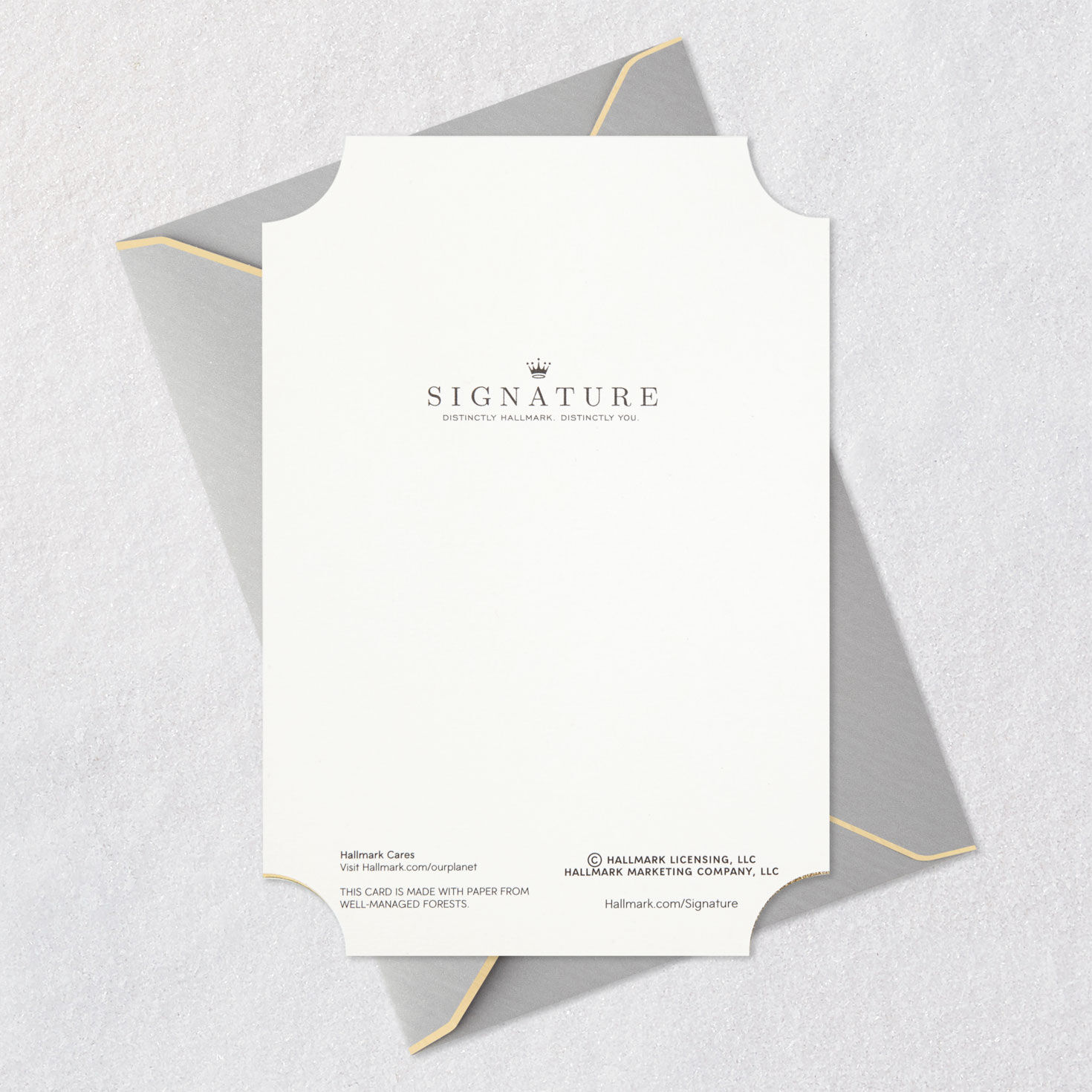 Woman's Fancy Outfit Birthday Card for Her Card Back with Envelope image number 7