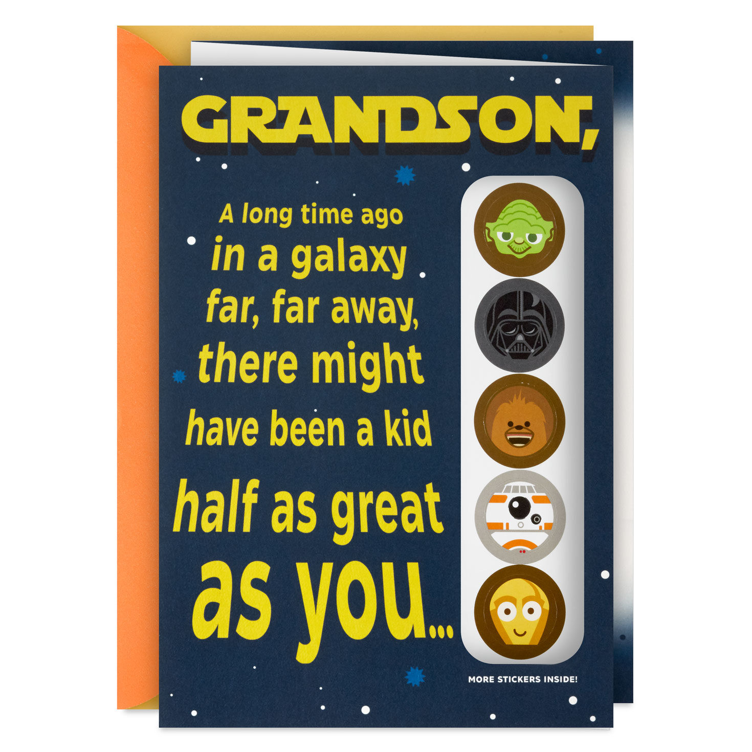 Star Wars™ No One’s Even Half as Great Birthday Card for Grandson for only USD 5.59 | Hallmark