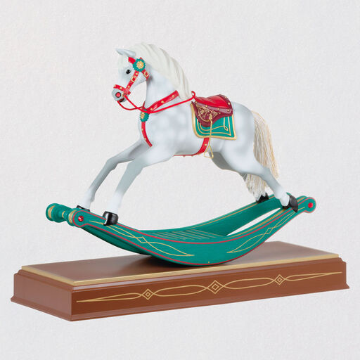 Rocking Horse Memories Tabletop Decoration With Motion, 