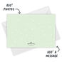 Snowy House Photo Windows Personalized Photo Card Card back with Envelope indicating personalization image number 3