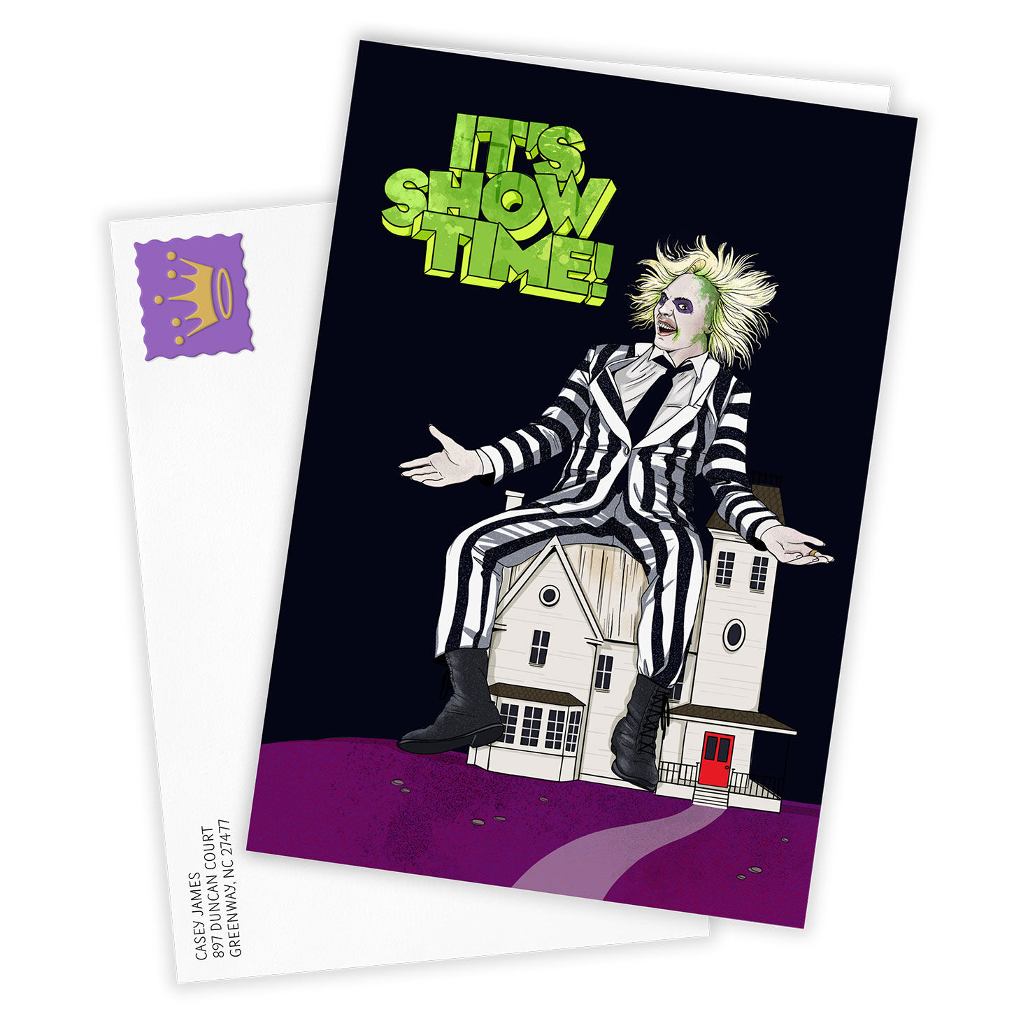 Beetlejuice™ It's Show Time Custom Halloween Card for only USD 4.99 | Hallmark