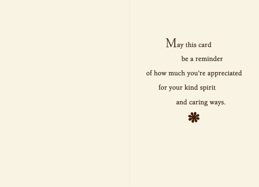 Kind Spirit Thank-You Card