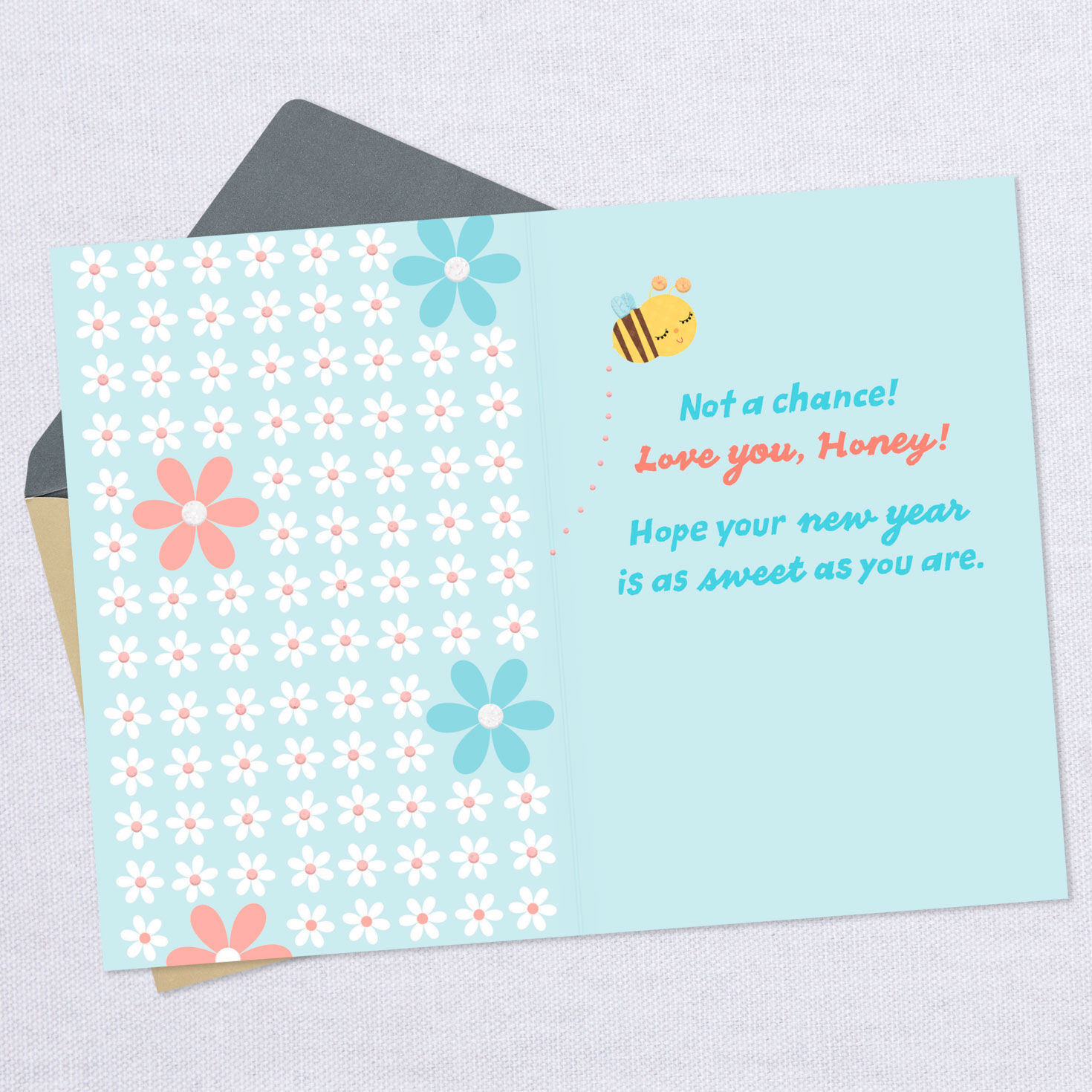 A New Year As Sweet as You Rosh Hashanah Card for Granddaughter, , large image number 3