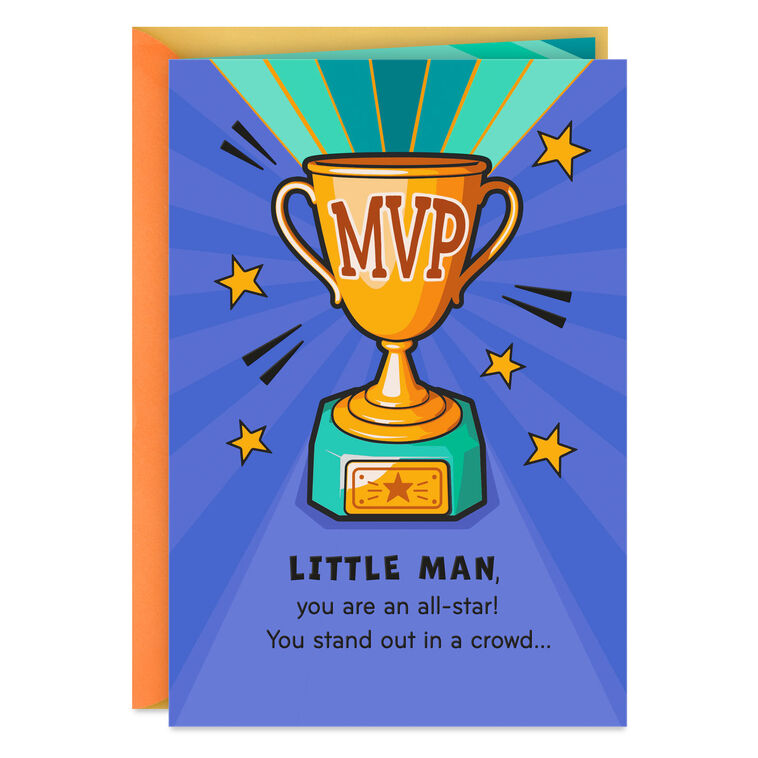 You're Our MVP Birthday Card for Boy
