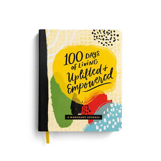 Hallmark Mahogany 100 Days of Living Uplifted and Empowered Journal