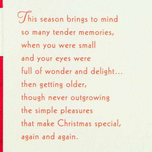 Son, You're a Blessing Religious Christmas Card, 