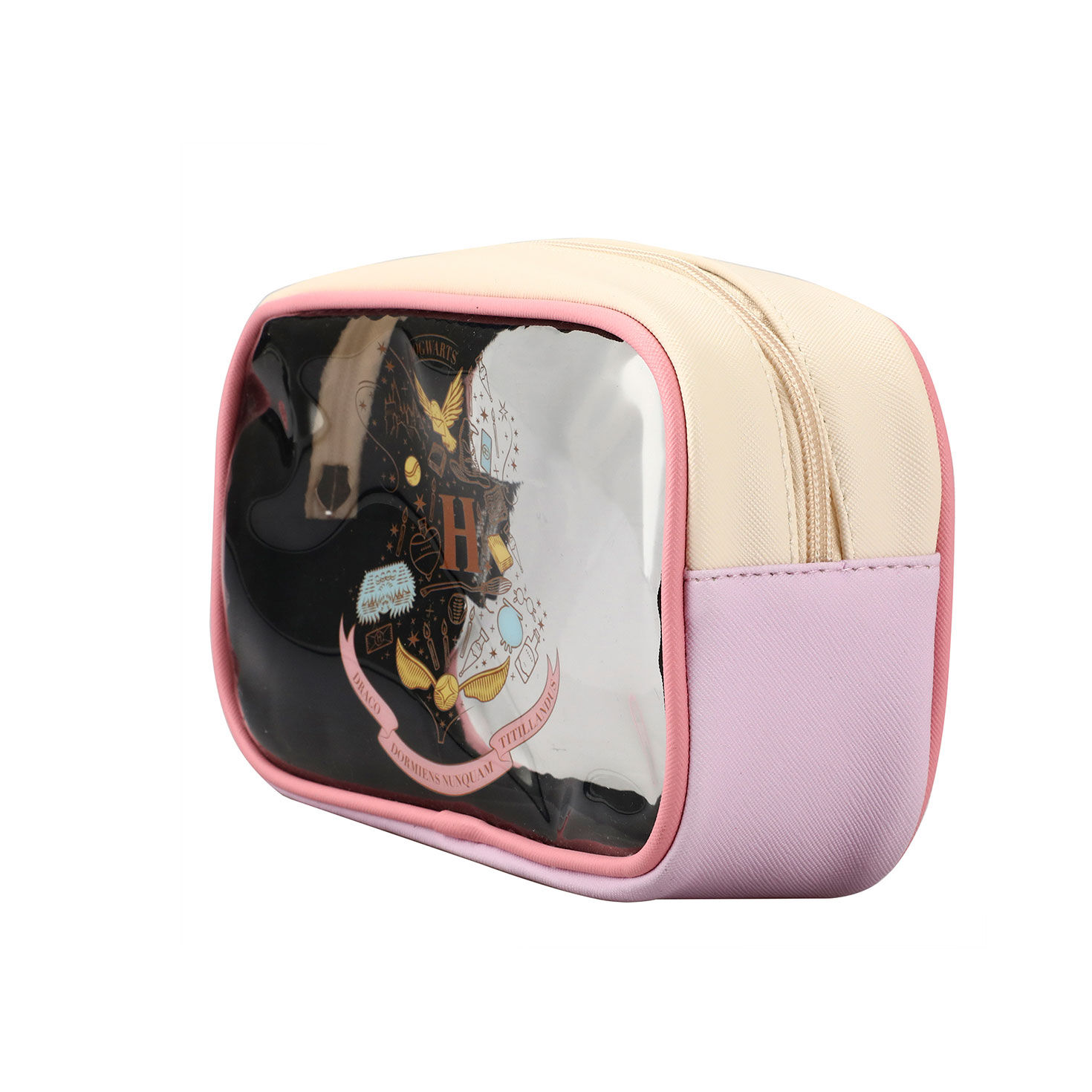 Hogwarts Clear Cosmetic Bag With 2 Zip Pouches side image number 5