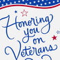 Patriotic Stars and Stripes Veterans Day Card  image number 4