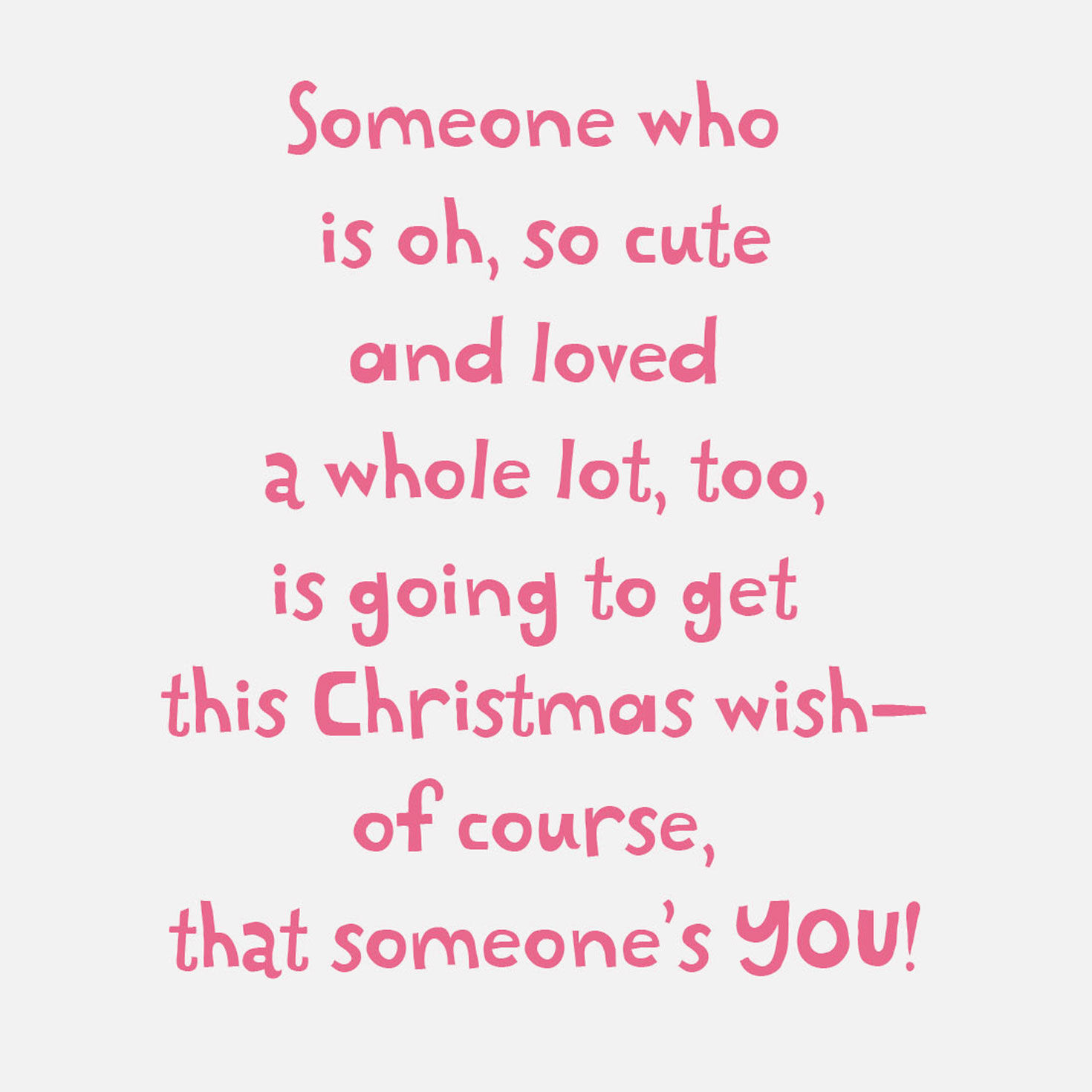 Penguin on Pink Christmas Card for Great-Granddaughter Sentiment image number 2