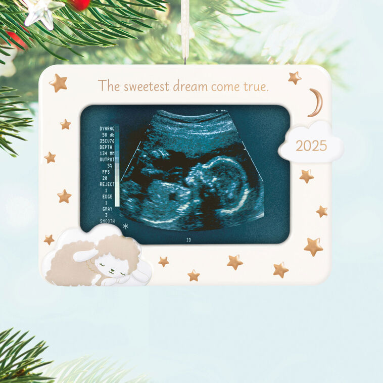 Sweetest Dream Come True 2025 Photo Frame Porcelain Ornament, , large image number 2