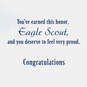 A Model of Character Eagle Scout Congratulations Card, , large image number 2