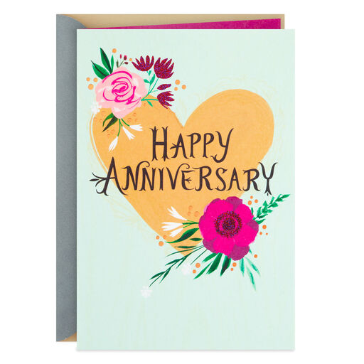 Another Beautiful Year of Marriage Anniversary Card for Couple, 