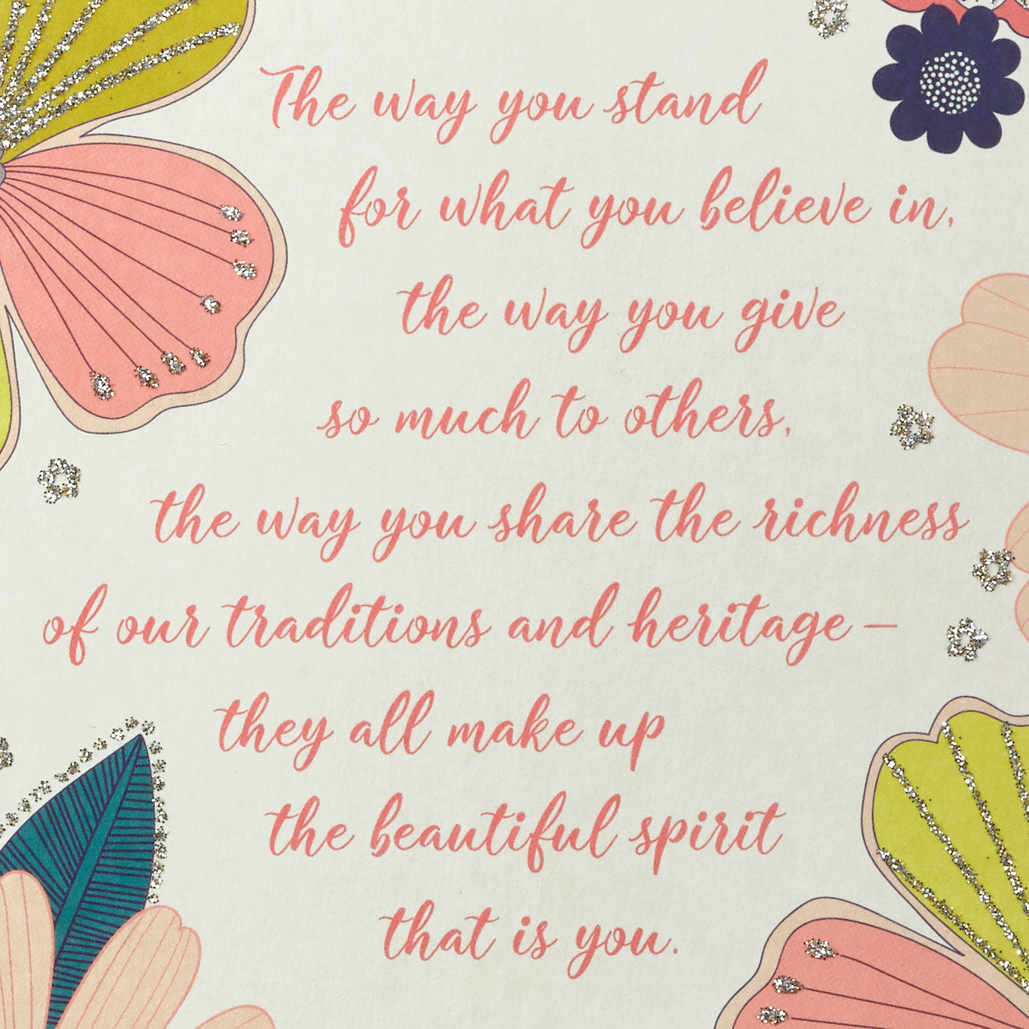 Floral Charm Mother's Day Card for Grandmother Sentiment image number 2