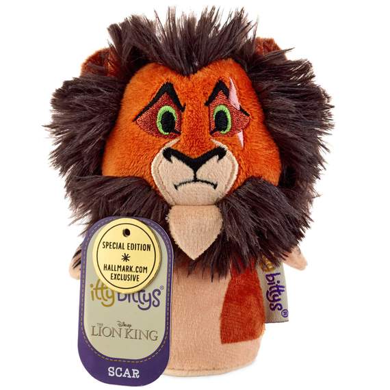 itty bittys® Disney The Lion King Scar Stuffed Animal, , large image number 3