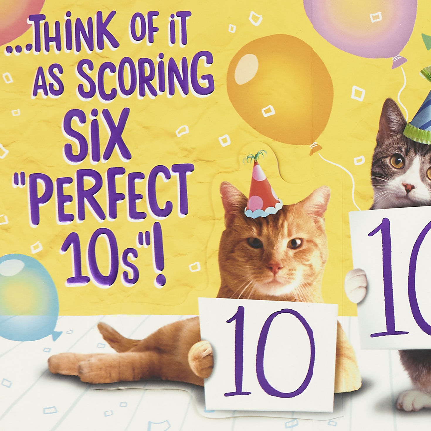 Six Perfect 10s Funny 60th Birthday Card for only USD 5.59 | Hallmark