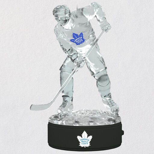 NHL® Toronto Maple Leafs® Ice Hockey Player Ornament With Light, 
