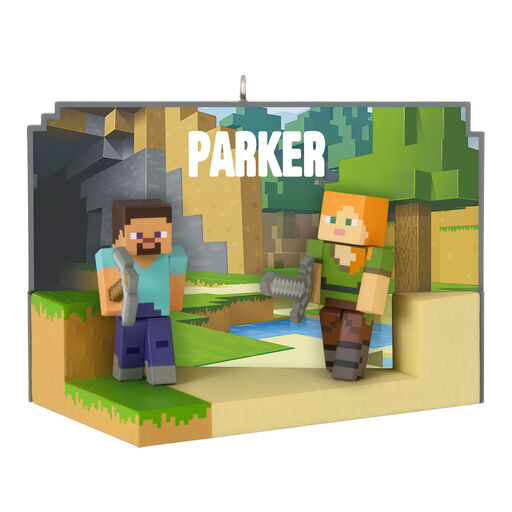 Minecraft My World Personalized Ornament, 