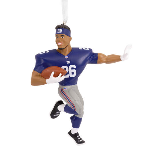 NFL New York Giants Saquon Barkley Hallmark Ornament, , large image number 1