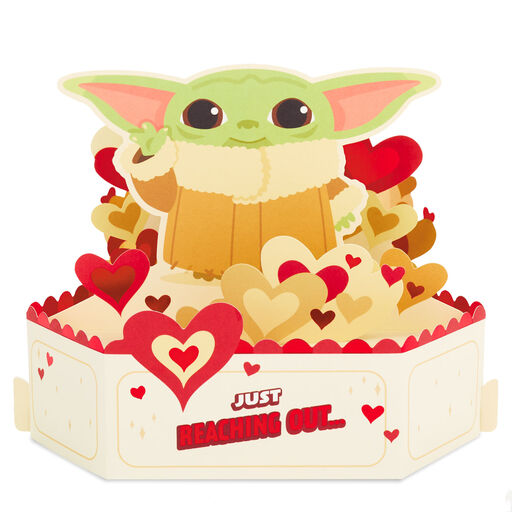 Star Wars: The Mandalorian™ The Child™ 3D Pop-Up Valentine's Day Card, 