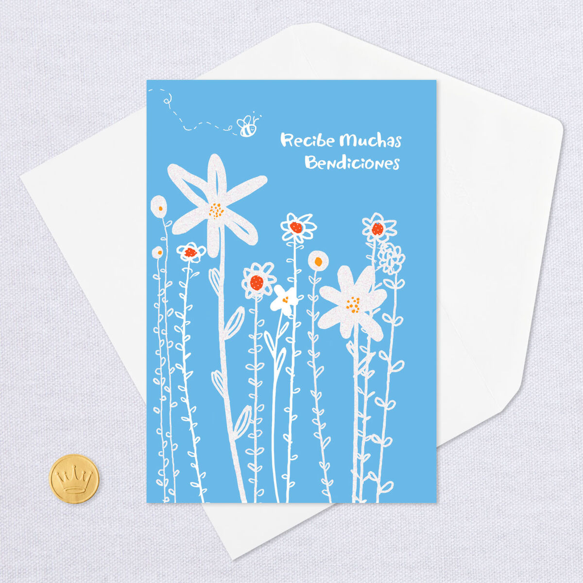 May God Heal You Religious Spanish-Language Get Well Card - Greeting