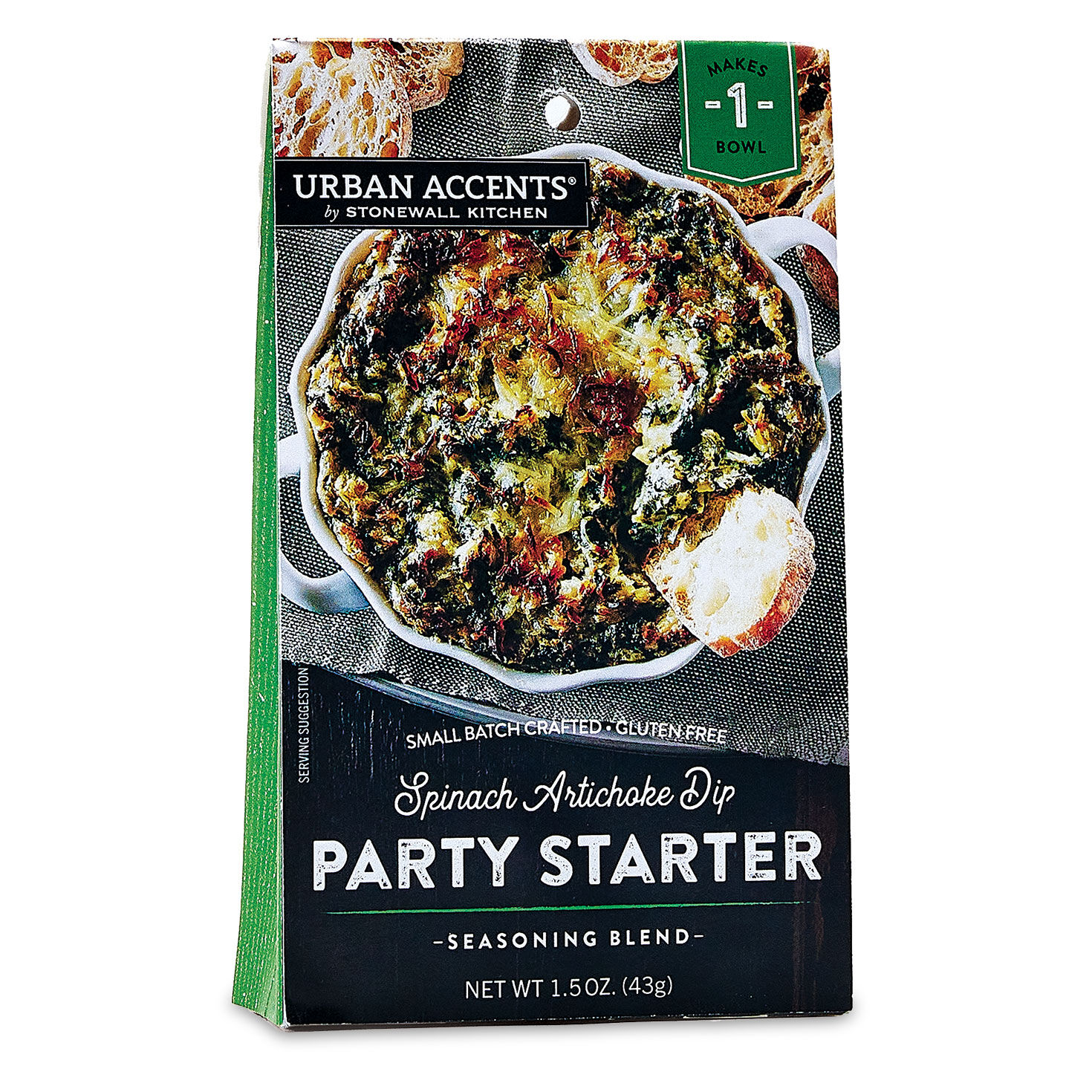Urban Accents Spinach Artichoke Dip Party Starter Seasoning Blend