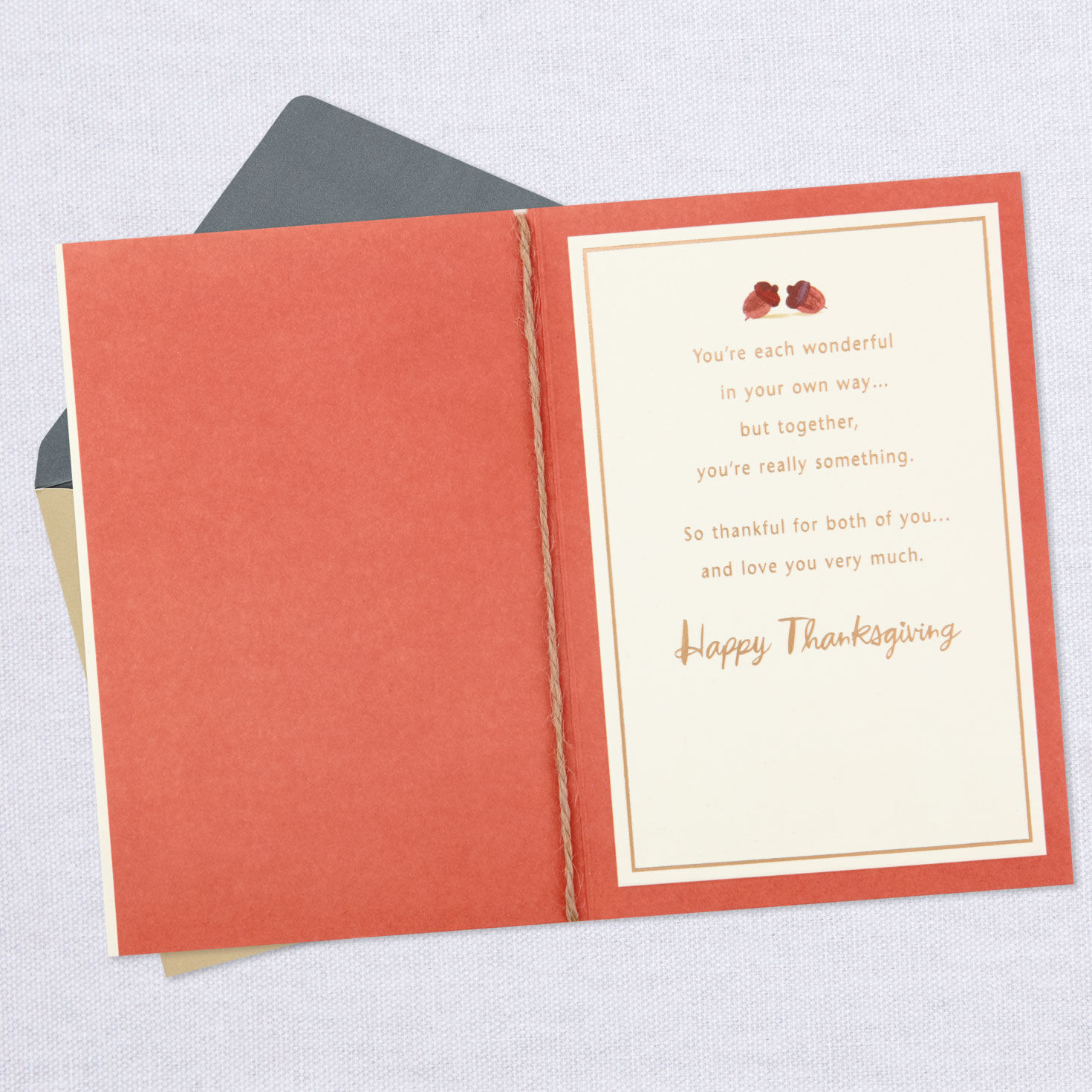 Grateful to Have You Thanksgiving Card for Son and Daughter-in-Law for only USD 4.59 | Hallmark