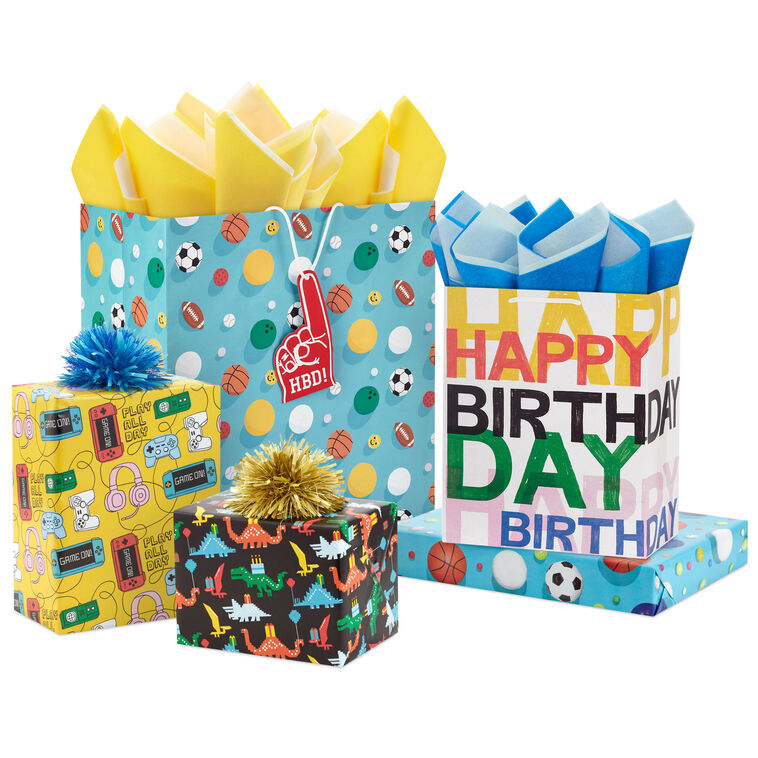 Time to Play Gift Wrap Collection