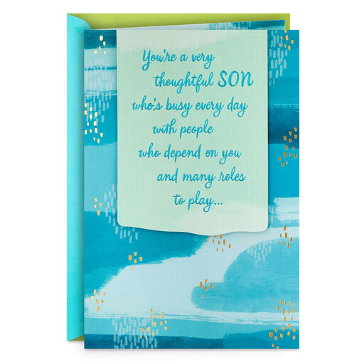 Love and Pride Father's Day Card for Son, 
