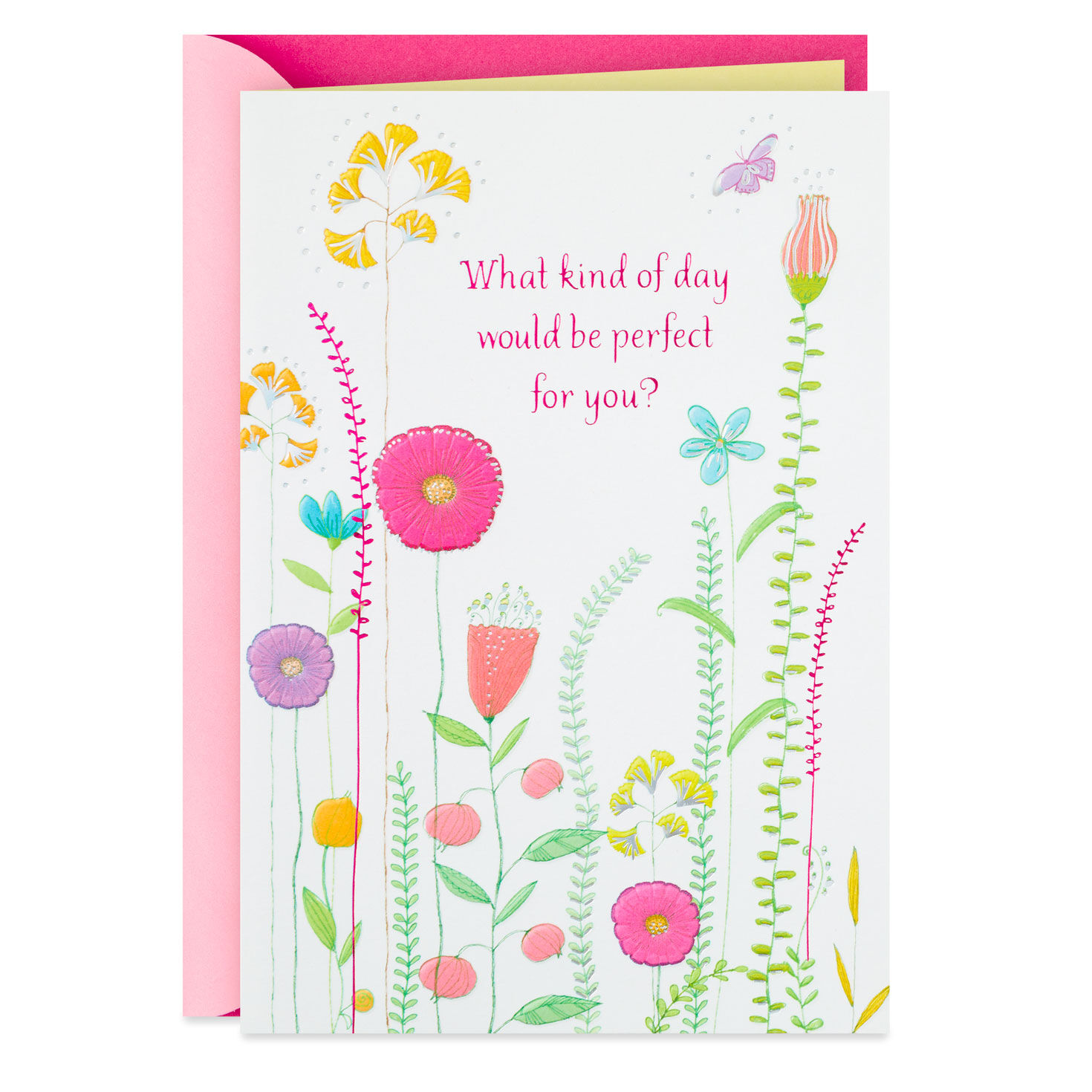Colorful Wildflowers Perfect Day Birthday Card for only USD 4.59 | Hallmark