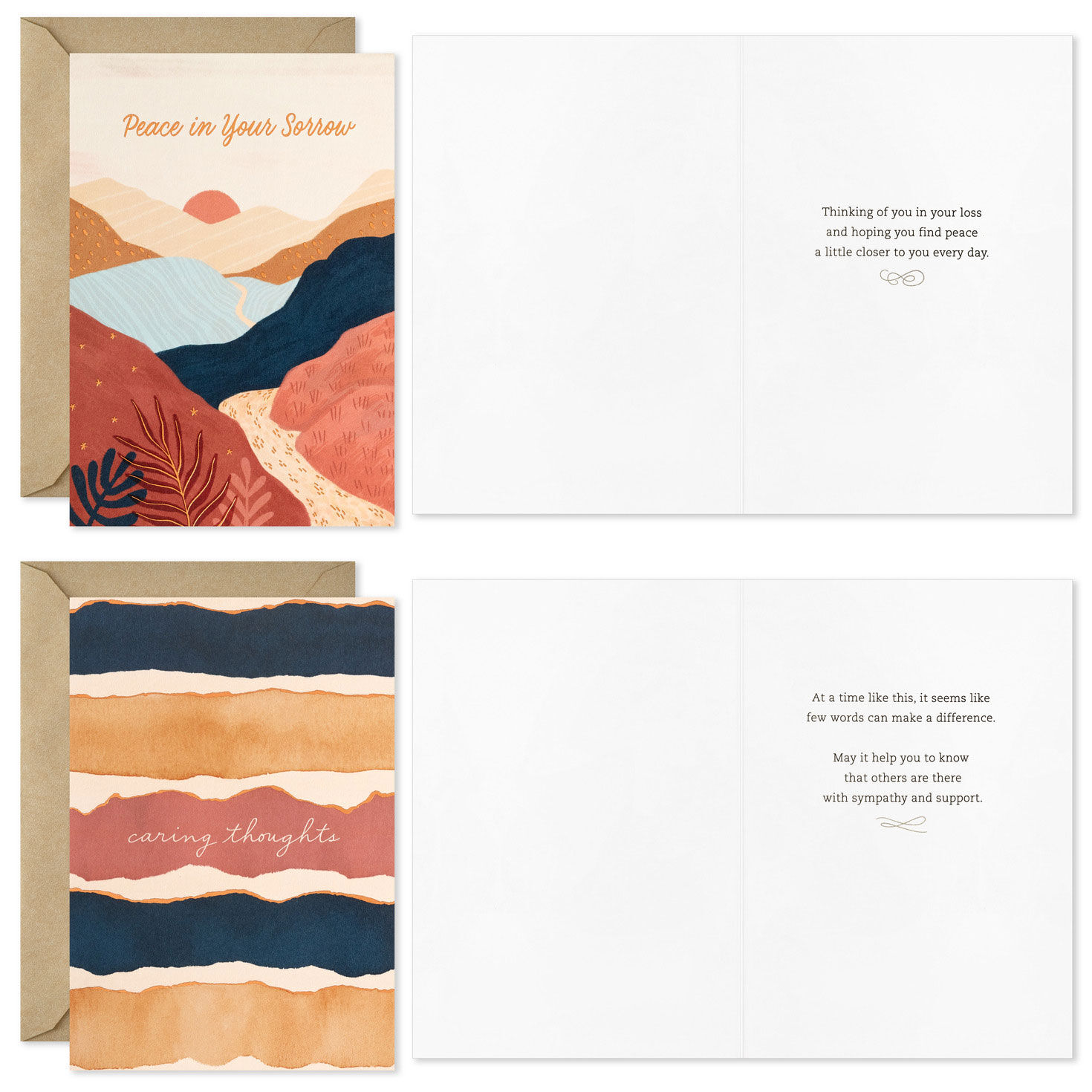 Serene Nature Boxed Sympathy Cards Assortment, Pack of 16, , large image number 2