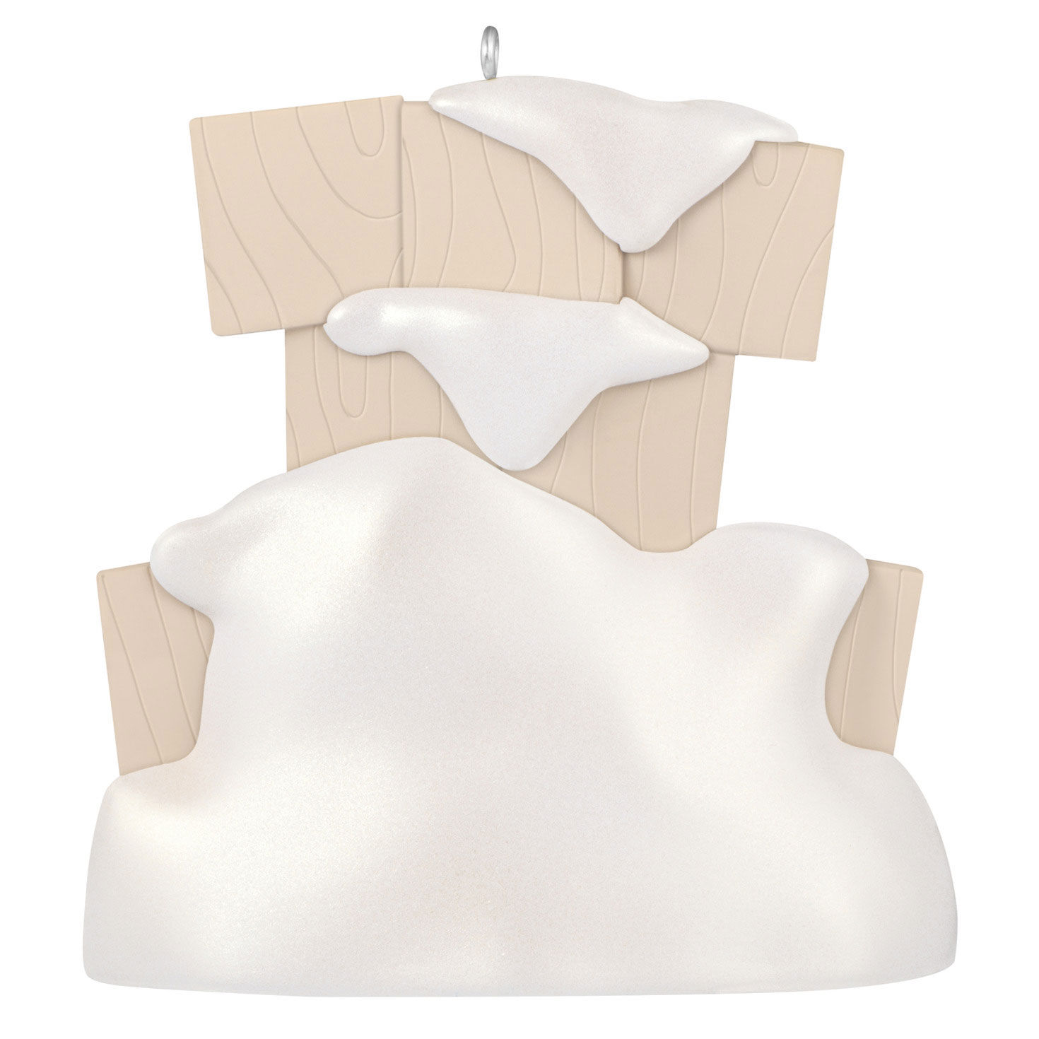 Hasbro Scrabble Let It Snow Keepsake Ornament Back image number 6