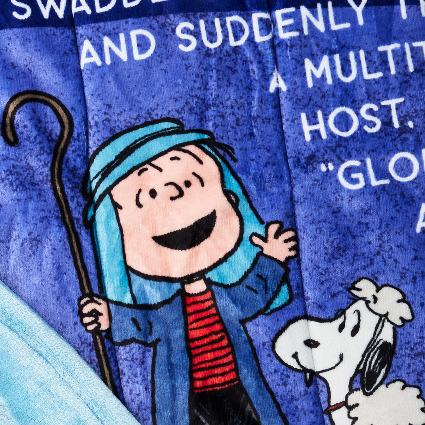 Peanuts® Linus Nativity Speech Throw Blanket, 50x60 for only USD 44.99 | Hallmark